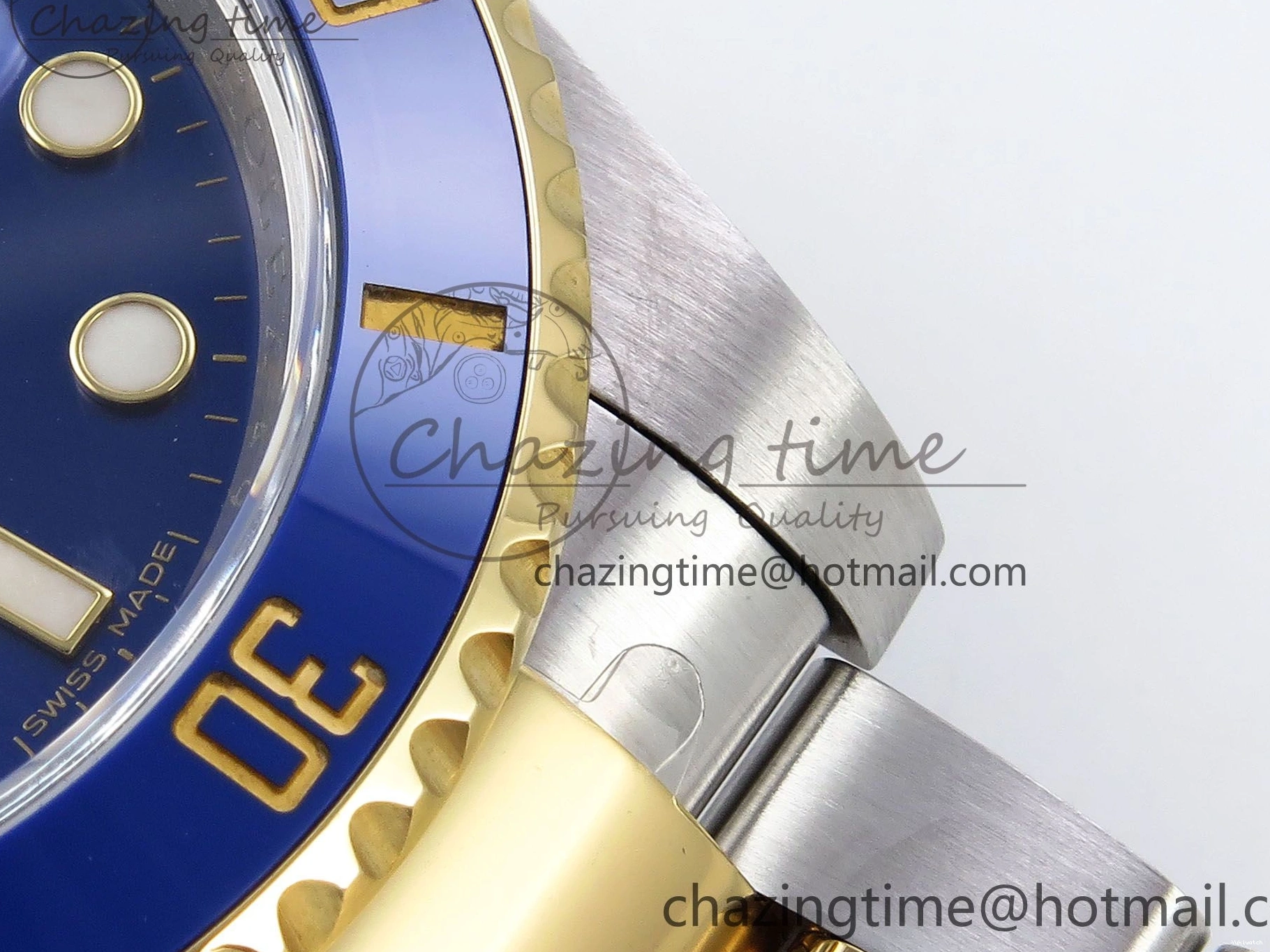 and LB Case Ceramic Blue Bracelet 116613 VR3135 SS 1:1 904L Edition Submariner Best HGF 0130